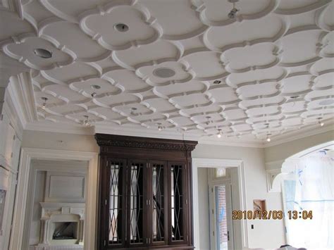 Image result for quatrefoil ceiling moulding | Ceiling design, False ceiling living room, False ...