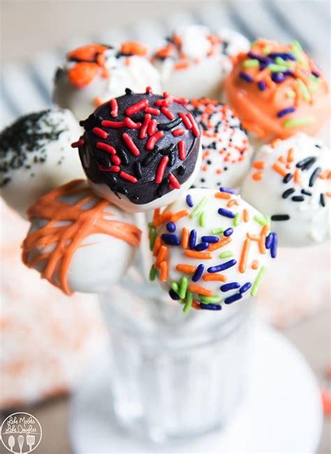 Halloween Cookie Dough Pops – Like Mother, Like Daughter