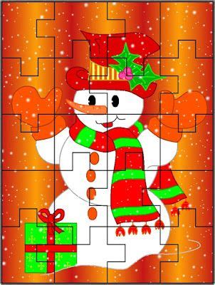 FREE PRINTABLE CHRISTMAS JIGSAW PUZZLES | Christmas jigsaw puzzles ...