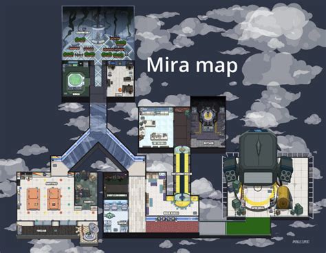 Among Us Mira Map Layout