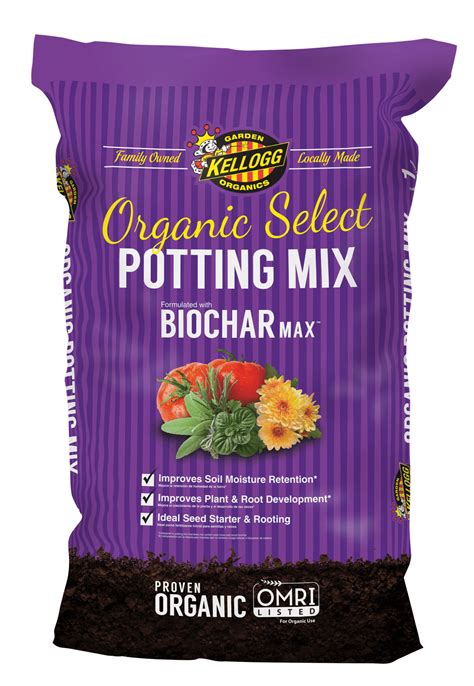 Kellogg Garden Organics Organic Select 1.0 cu. ft. Potting Mix (6820 ...