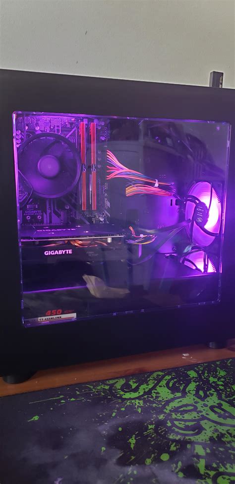 First PC build and it's all AMD! Specs in description : r/Amd