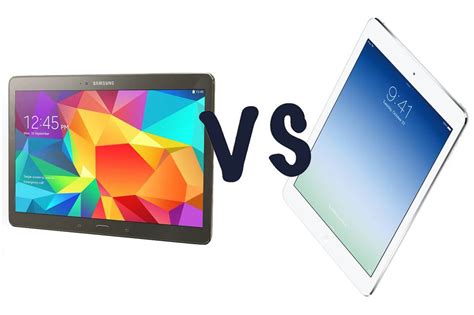 Samsung Galaxy Tab S (10.5) vs Apple iPad Air: What's the diffe