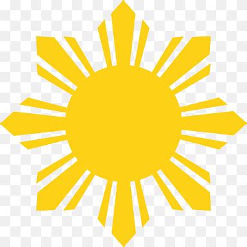 Sun Rays In Philippine Flag