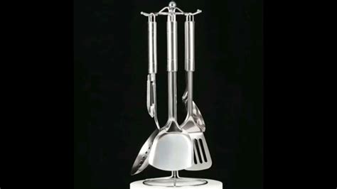 7pcs Stainless steel Kitchen Cooking tools set - YouTube