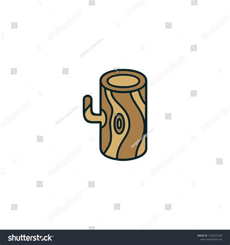 Firewood Vector Icon Stock Vector (Royalty Free) 1140572180 | Shutterstock