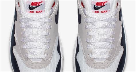 Nike Air Max 1 Anniversary 'White & Dark Obsidian' Release Date. Nike ...