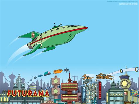 Planet Express Ship - Futurama Wallpaper (3296119) - Fanpop