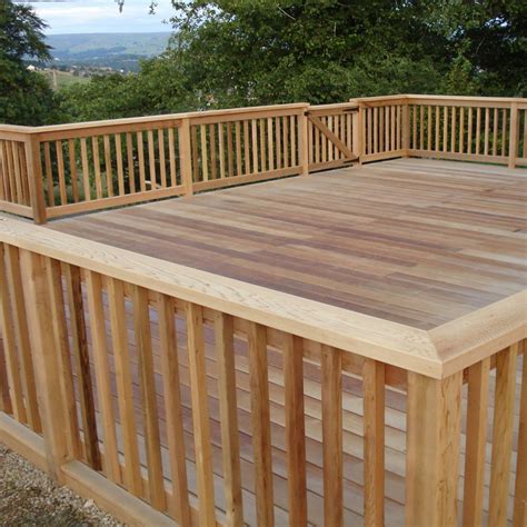 Wood Deck Railing Systems