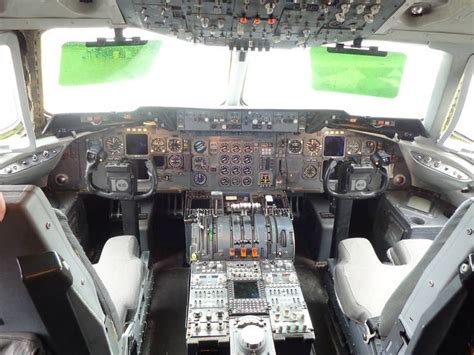 The cockpit of a McGuire KC-10. ... | Cockpit, Audio mixer, Audio