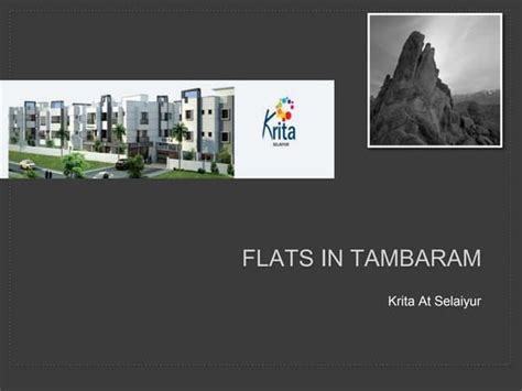 Flats in guduvanchery | PPT