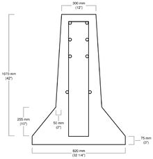 Jersey barrier - Wikipedia, the free encyclopedia