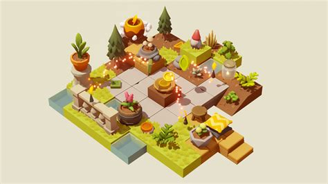 Garden Galaxy is a relaxing idle sandbox filled with pots and plants ...