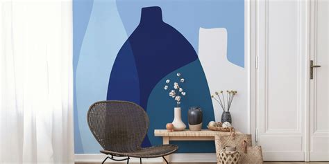 Glass Vases Wallpaper - Happywall