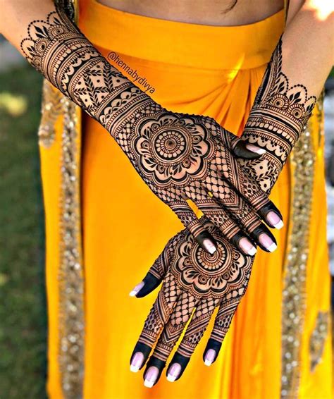 Bridal Mandala Mehndi Designs for Back Hand (4) - K4 Fashion