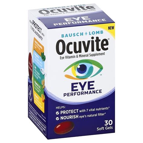 Ocuvite® Eye Performance 30-Count Soft Gels | Bed Bath & Beyond | Eye ...