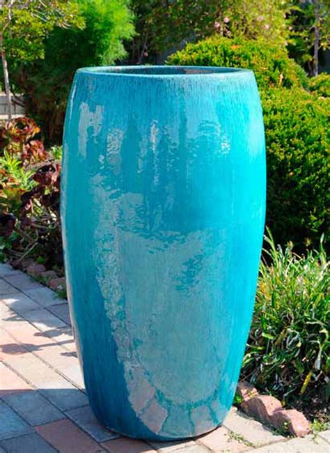 Tall Oversized Outdoor Planter , Denver CO | Creative Living