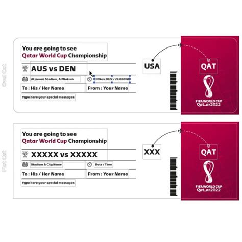 vêtements En particulier prometteur fifa world cup qatar tickets Décoratif Là hiérarchie