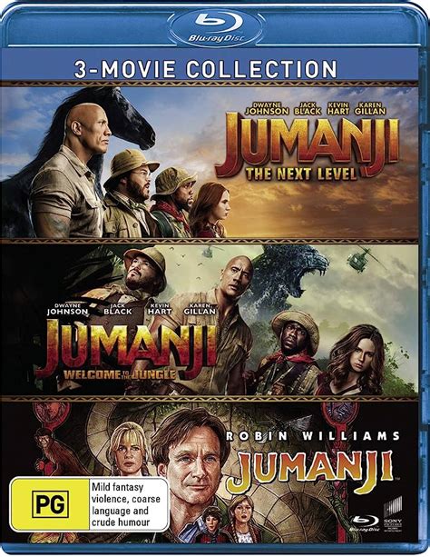 Jumanji: The Next Level Jumanji: Welcome To The Jungle Set [Blu-ray ...