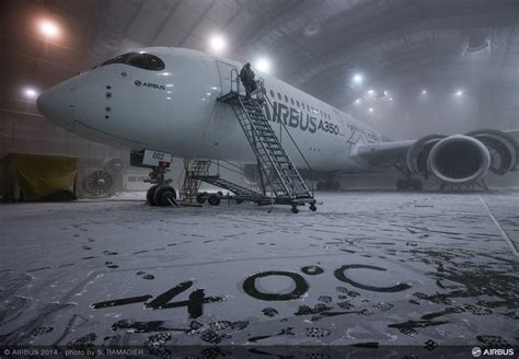 Photos & Video: Airbus A350 XWB Conducts Extreme Temperature Testing in ...