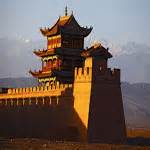 China Great Wall in Gansu, Jiayuguan, Yumenguan