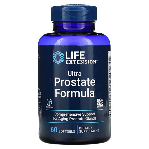 Ultra Prostate Formula, 60 Softgels, Life Extension - Walmart.com