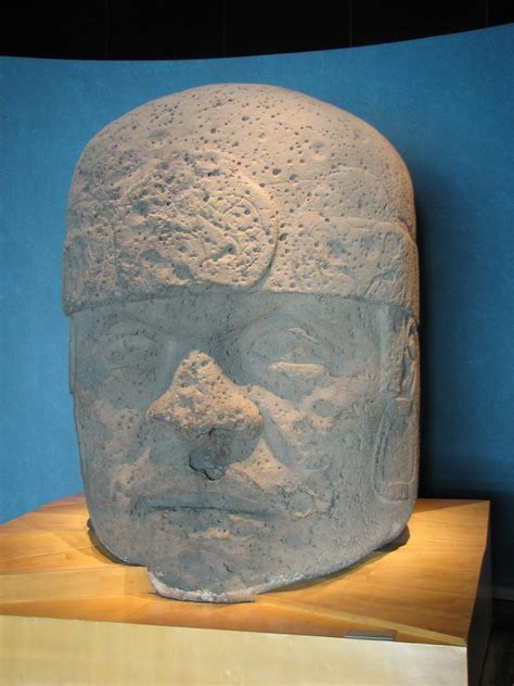 No Dinosaurs! : Photographs of Olmec sculptures, large and small