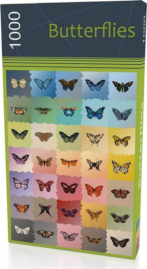 Gorgeous Games - Butterflies - 1000 Piece Jigsaw Puzzle- Jigsaw Puzzles Direct