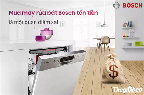 5 Hiểu Nhầm Về Máy Rửa Bát Bosch