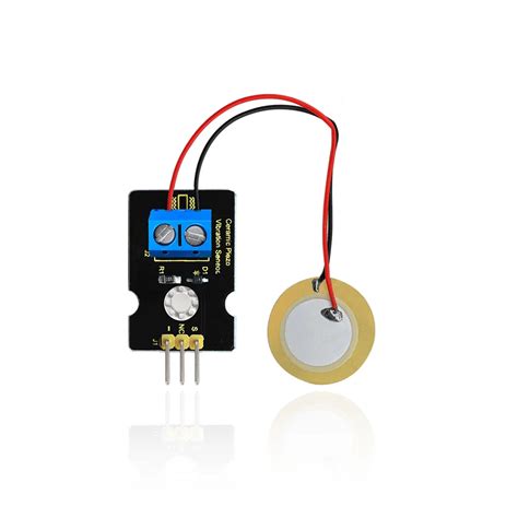 Keyestudio Analog Piezoelectric Ceramic Vibration Sensor for Arduino-in Integrated Circuits from ...