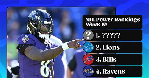 B/R Experts Week 10 NFL Power Rankings: Where Does Every Team Stand ...