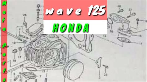 Honda Wave 125 Parts Catalogue Moto Parts - YouTube