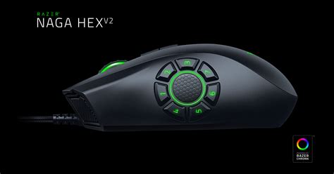 Razer Naga Hex V2 Gaming Mouse - OP MOBA Mouse