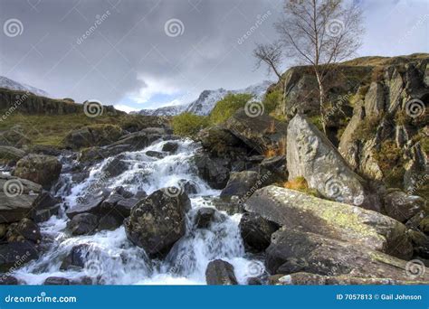 Winter in Snowdonia stock image. Image of national, snowdonia - 7057813