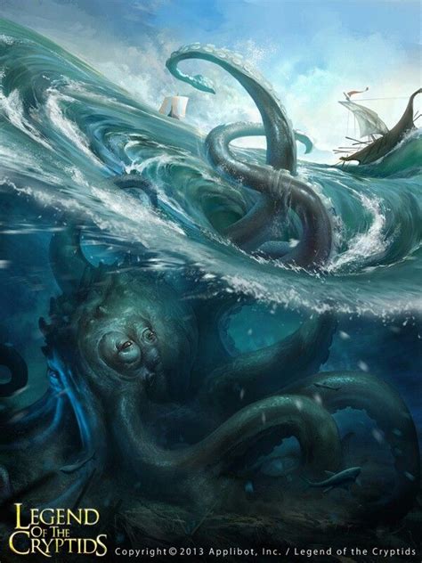 Kraken | Fantasy creatures, Fantasy monster, Mythical creatures