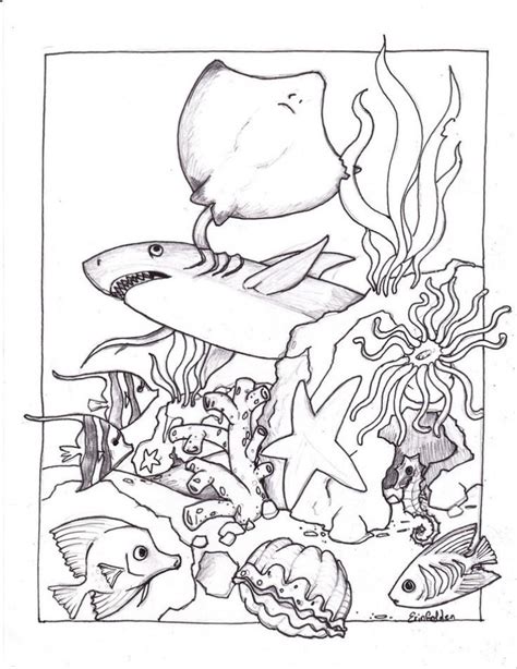 Get This Ocean Animals Coloring Pages urb48