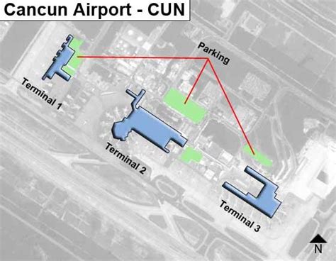 Cancun Airport Map Terminal 2