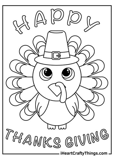 40 Thanksgiving Turkey Coloring Pages (100% Free Printables)