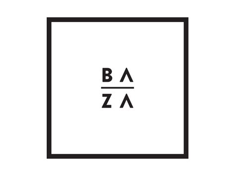 the logo for bazza