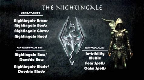 Skyrim Character Builds: The Nightingale - YouTube