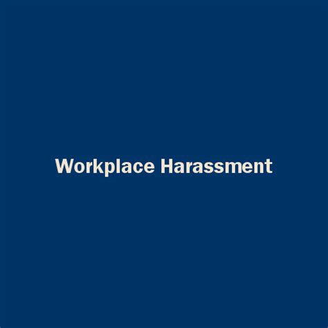 Workplace Harassment | Partner & More Consultancy Agency