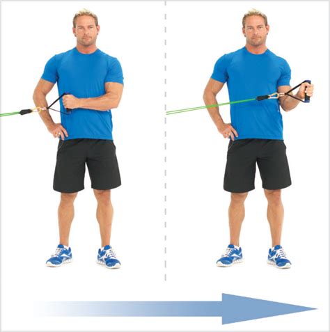 Learn To Do External Shoulder Rotation with Bands | Band workout, Rotator cuff exercises ...