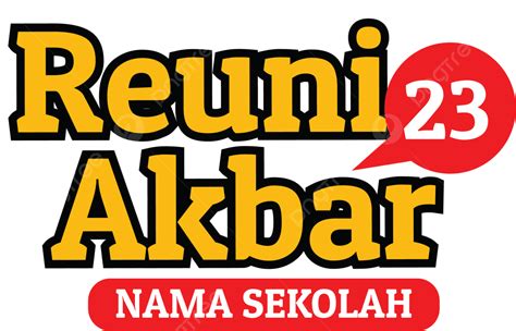 Desain Template Reuni Akbar Vektor, Reuni Akbar, Reuni, Reuni Sekolah ...