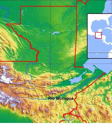 Río Motagua: ubicación, y todo lo que desconoce sobre él