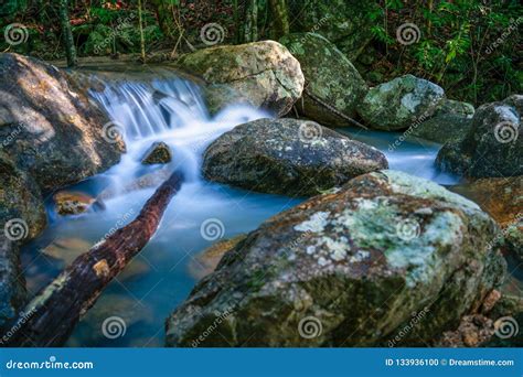 Phaeng Waterfalls with Tree Koh Phangan Stock Photo - Image of ...