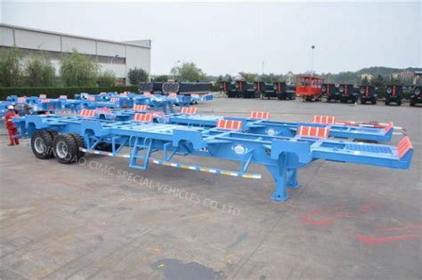 China 2 Axles 65 Tons Terminal Trailer Manufacturers, Suppliers - Price - CIMC