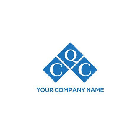 CQC letter logo design on white background. CQC creative initials letter logo concept. CQC ...