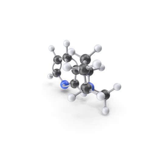 Nicotine Molecule 3D Object 2297448769 | Shutterstock