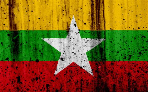 Myanmar Flag Wallpapers - Wallpaper Cave