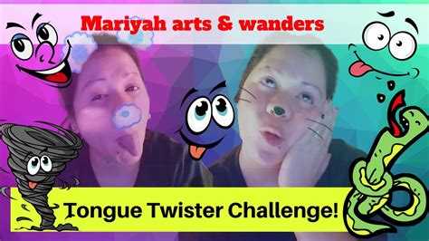 Tongue Twister Challenge!!! - YouTube